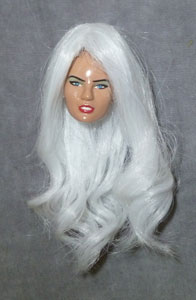 white mini doll wig photo